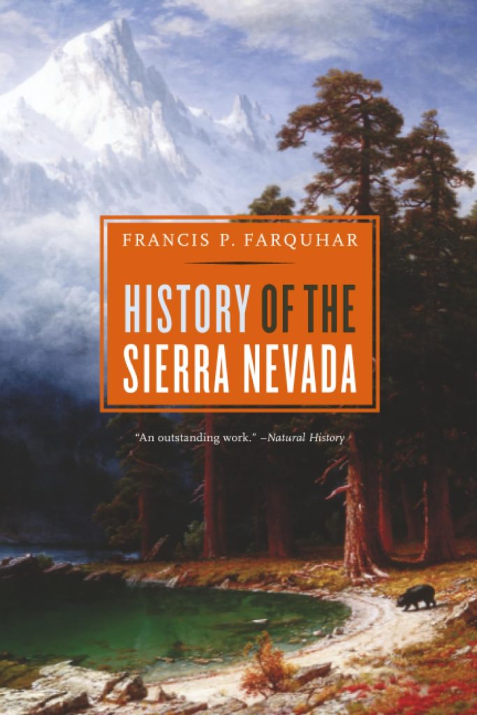 History of the Sierra Nevada